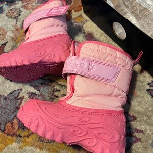 Stride Rite Pink Kids Boots
